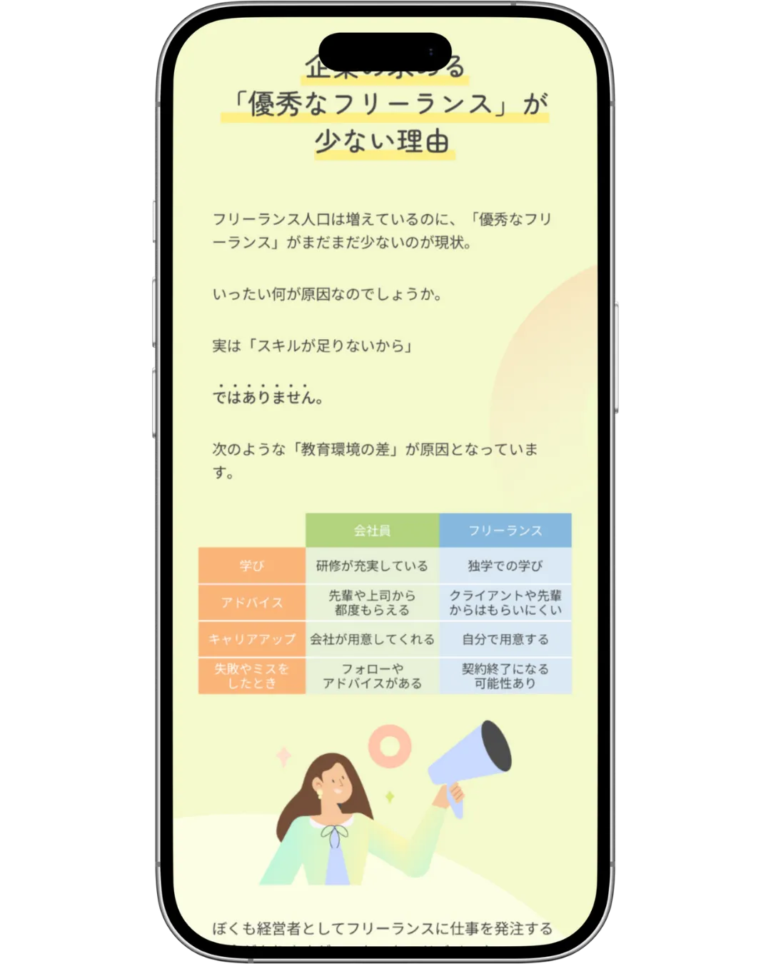 プロフリーランス認定講座画面5